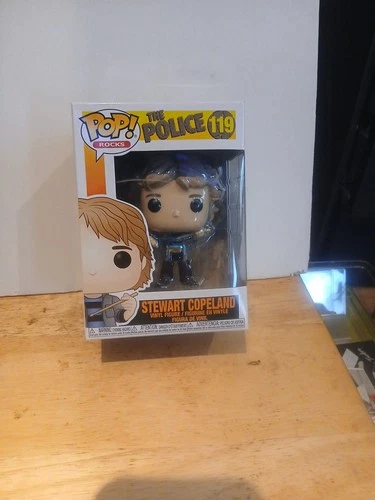 Funko POP! The Police: Stewart Copeland w Drumsticks 119 Rocks Vinyl Figure