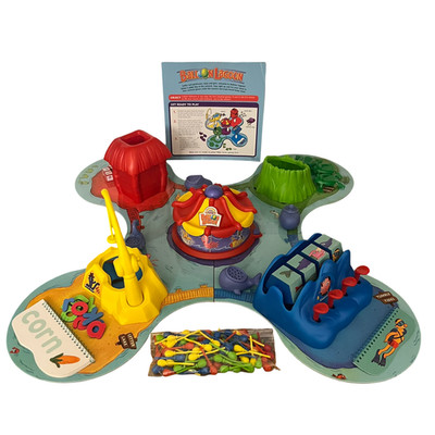 Cranium Balloon Lagoon 4-in-1 Carnival Board Game 2004 Complete Tested