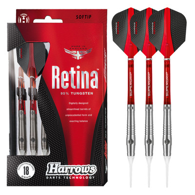 Dartpfeile Harrows Retina 95% Softtip Soft Darts Softdart Set