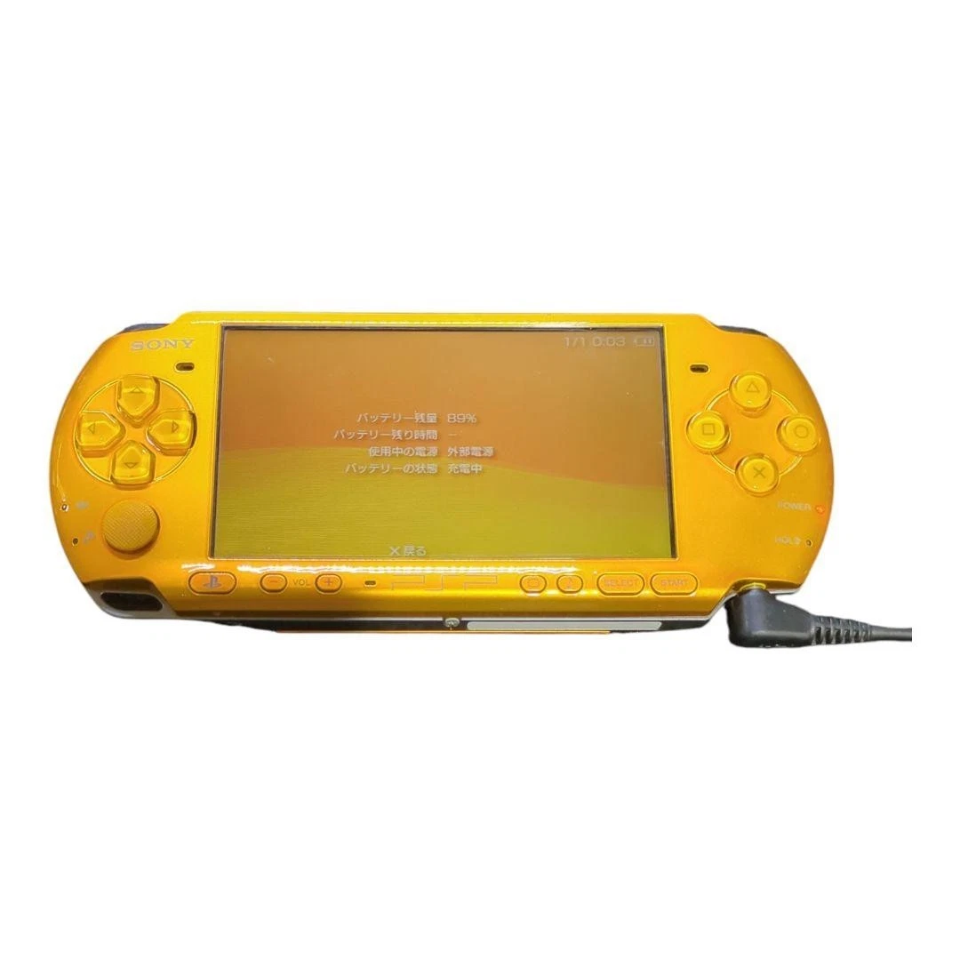 Sony PSP-3000 Yellow Video Game Consoles for sale - eBay