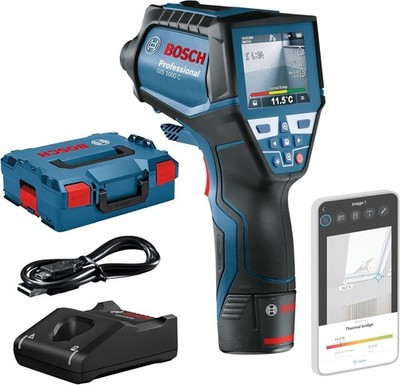 Bosch Professional 12V System Infrared Thermometer GIS 1000 C (1 battery 1
