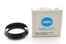 Mint Minolta M-ROKKOR 28mm f/2.8 Metal Lens Hood Shade CL CLE from Japan 3201