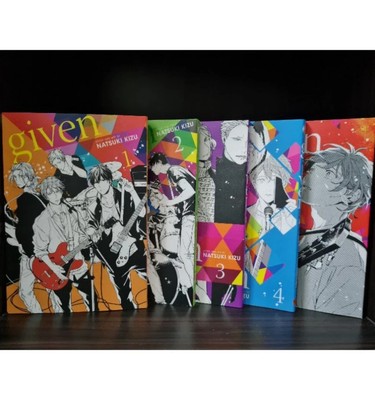 Given Manga English Version Volume 1-9 End Loose Single Set Free Shipping