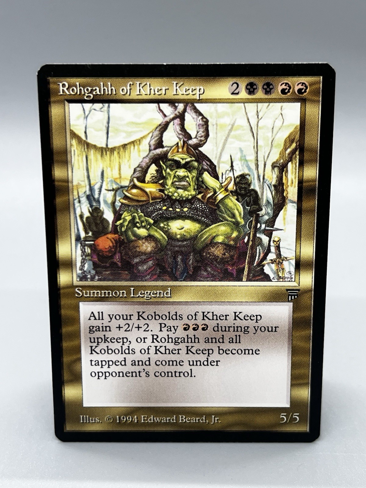 MTG Rohgahh of Kher Keep Legends Vintage Magic LP+