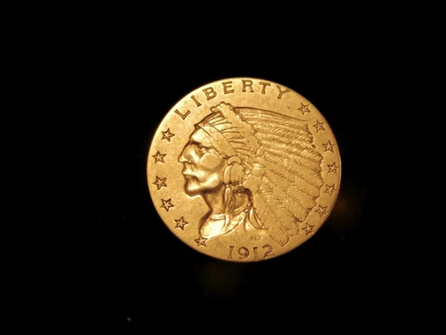 1912 $2.50 Indian Head Gold Eagle