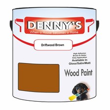 Dennys Wood Tables Paint - Driftwood Brown