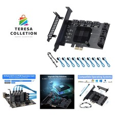 Versatile PCI Express 3.0 SATA Controller Card - Supports Up to 160TB Storage