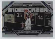 2023-24 Panini Prizm Draft Picks Widescreen Silver Scoot Henderson #3 06vc