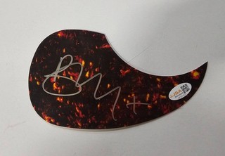 BOY GEORGE SIGNED CULTURE CLUB PICK GUARD JSA COA