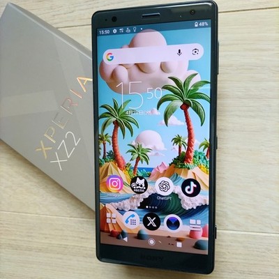 SONY Xperia XZ2 Deep Green SO-03K RAM 4GB ROM 64GB Unlocked Smartphone Excellent