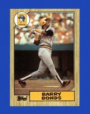1987 Topps Set-Break #320 Barry Bonds RC NM-MT OR BETTER *GMCARDS*