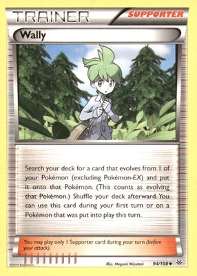 WALLY 94/108 UNCOMMON ROARING SKIES POKEMON LIGHTLY PLAYED