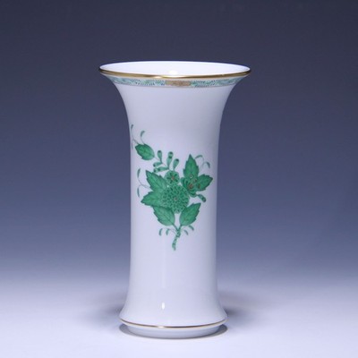 Herend Porzellan Vase APPONYI grün 7037/AV - I. Wahl - 16,8 cm #2