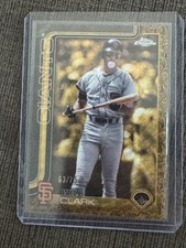 2025 Topps Gilded Will Clark Gold  Wave Refractor /75 Giants