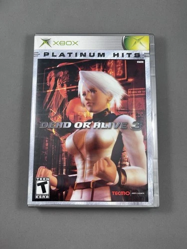 Dead or Alive 3 (Microsoft Xbox, 2001) Platinum Hits Complete CIB