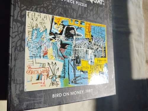 Sealed BASQUIAT BIRD ON MONEY 500 PIECE PUZZLE Book Style Box Galison 14" X 18" - Picture 23 of 23