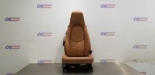 12 Porsche Boxster S 987 Power Heated Seat Front Right Passenger Tan Leather