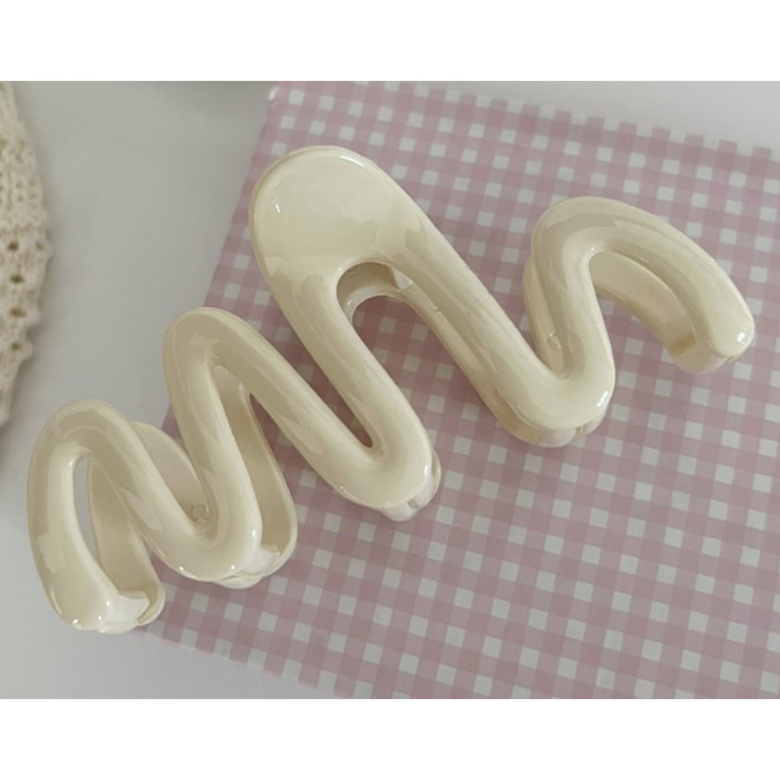 Wavy Hair Clip Wavy Claw Clip Barrettes Strong Hold Hair Jaw Barrettes