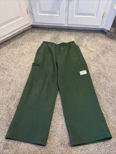 Comfrt Clothing Affirmation Collection Green Comfy Wide Leg Sweatpants Baggy XL
