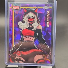 2026 Topps Chrome Marvel Comics Sapphire Edition #84 Mutina /75