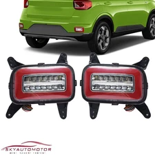 For Hyundai Venue 2020-2024 23 LED Rear Brake Turn Signal Tail Bumper Fog Lights