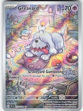 Pokemon Greavard 214/198 Illustration Rare Scarlet & Violet Pokemon Holo NM on eBay