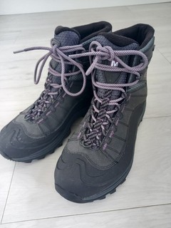 MERRELL WOMEN'S SELECT DRY LIGHT WALKING BOOTS SIZE 5.5 ASNEW WALKING/HIKING