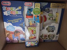 Nib New Little Tikes Story Dream Machine With Sesame Street Books Golden Books