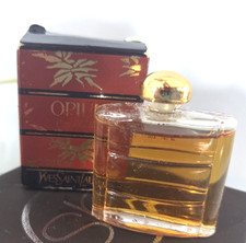 Vintage Yves Saint Laurent Opium Eau de Toilette .26oz/7.5ml MINI COLLECTIBLE