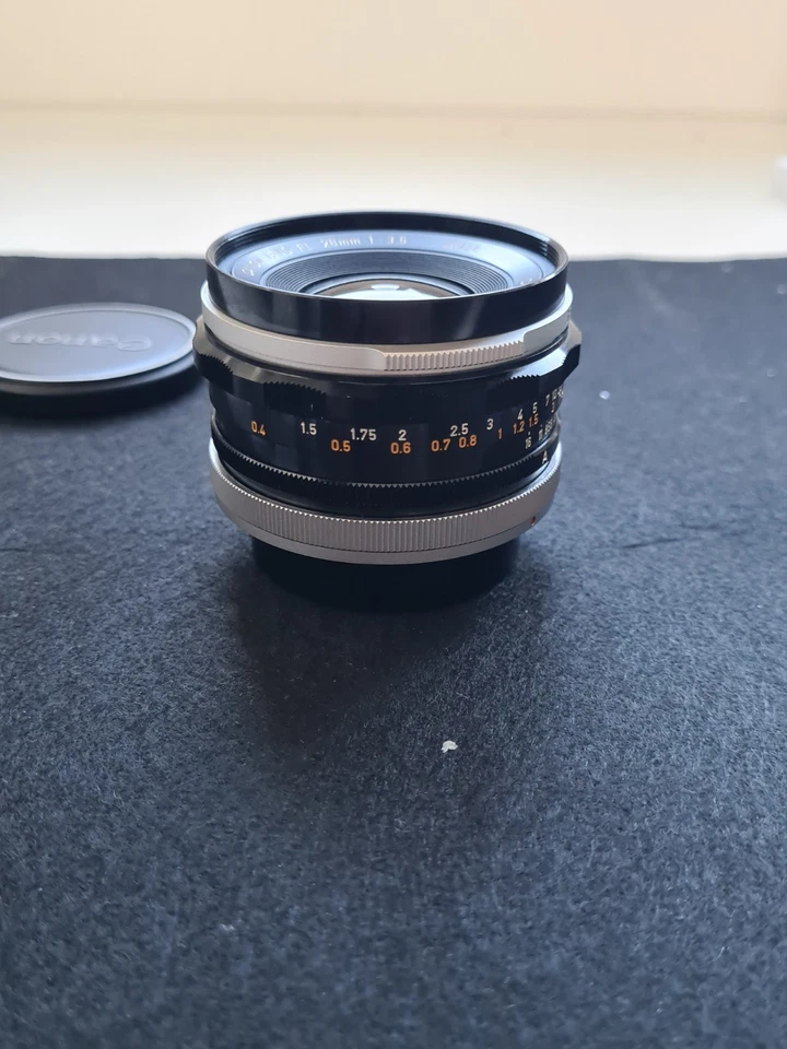Canon FL 28mm f/3.5 Wide Angle Lens · Excellent Condition · Japan · Film Camera - Imagen 4 de 4
