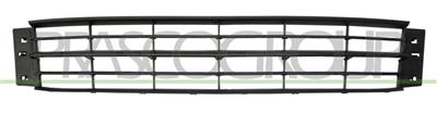 Grille centrale basse noire pour Skoda Fabia 2015-2018 pare-chocs avant