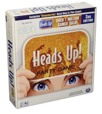 Heads Up! Party Game 3rd Edition As Seen on the Ellen Degeneres Show New Sealed