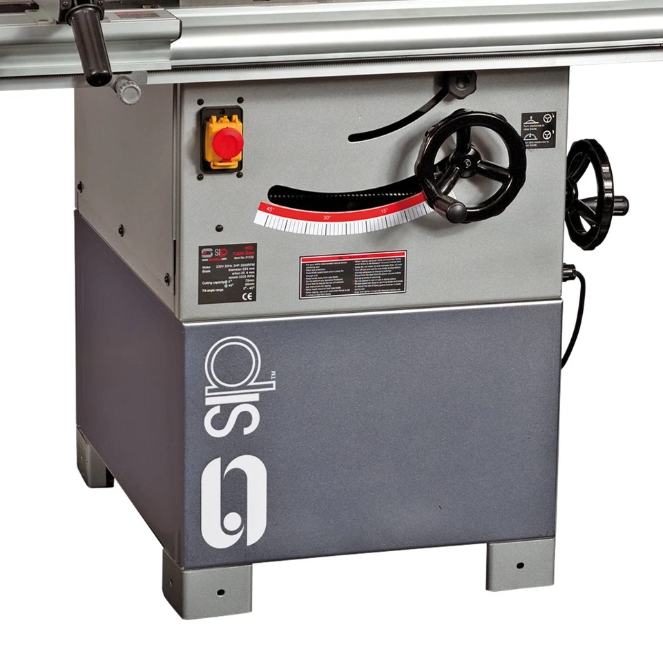 Professional Cast Iron Table Saw 12" Workshop Wood Cutting SIP 01446 - Image 3 of 4