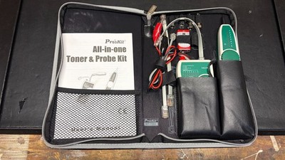 Pro'sKit MT-7068 Toner & Probe Kit Network Cable Tester for RJ11 RJ45 BNC