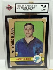 1972 O-PEE-CHEE #16 ANDRE DUPONT RC ROOKIE KSA 7.5