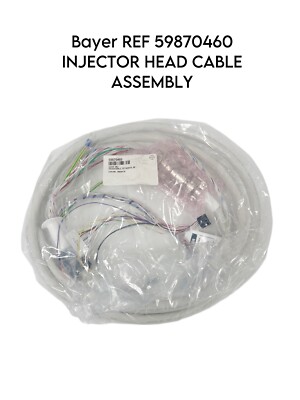 MEDRAD Bayer Healthcare REF 59870460 Injector Head Cable Assembly, White,  Ft