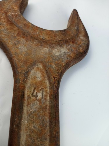 Vintage Wrench Double Openeded 46 41 DIN 895 GERMANY Spanner preowned - Bild 6 von 6