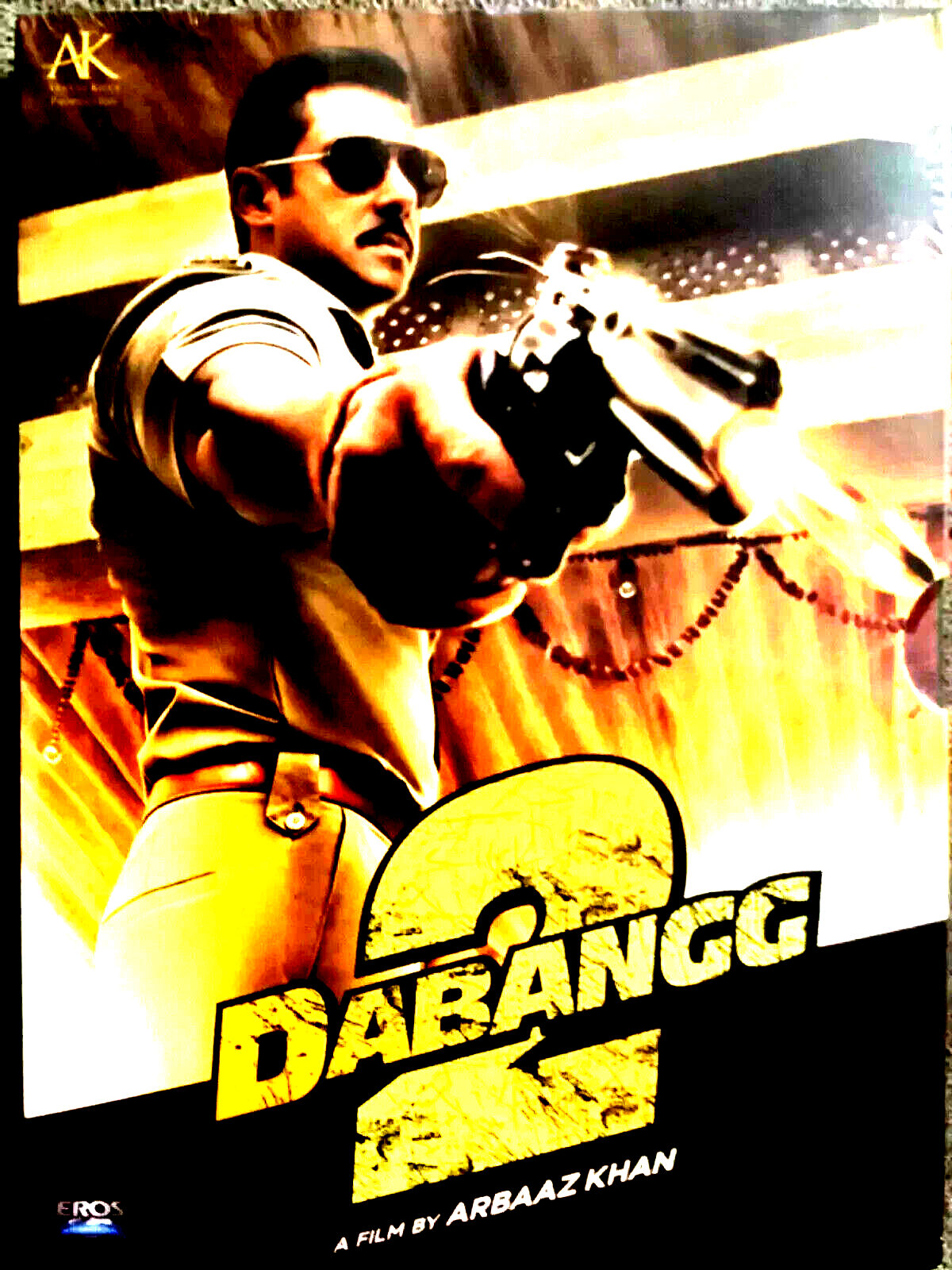 DABANGG 2 - Salman Khan, Sonakshi Sinha - NEW BOLLYWOOD EROS DVD - ENGLISH SUBS