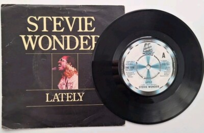 Stevie Wonder''Lately'' TMG 1226 Motown UK 7''Single 45rpm 