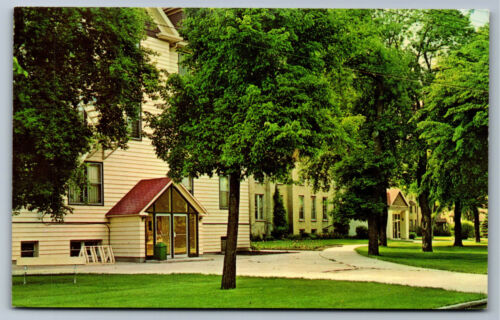 Pocztówka MN Academy & Whipple Halls Concordia College Moorhead Minnesota V9 - Zdjęcie 1 z 2