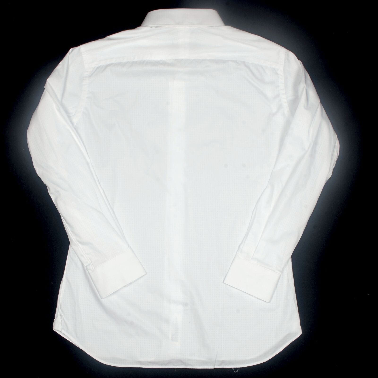Holland & Sherry Shirt Mens 17-33 Bright White To… - image 9