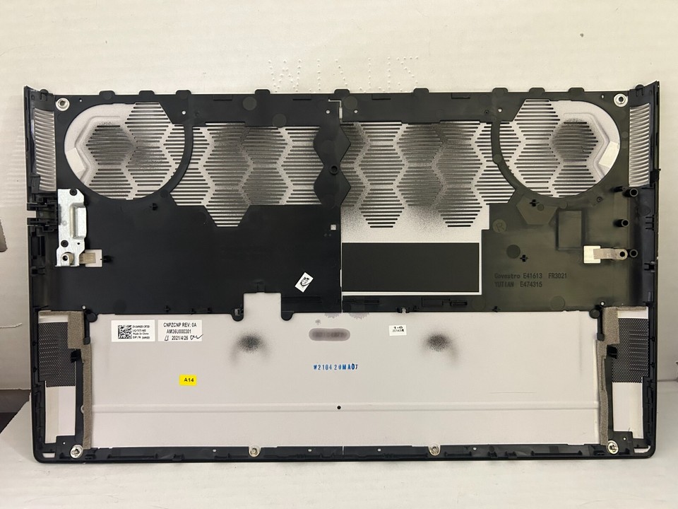 Alienware R5 Case Genuine OEM Dell Alienware M15 R5 Black Bottom Cover Lower Case WM6X9 ...