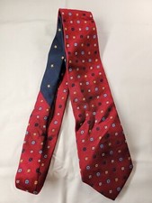 Tommy Hilfiger Mens Formal Necktie 48"Lx3"W Multicolor Neck Tie