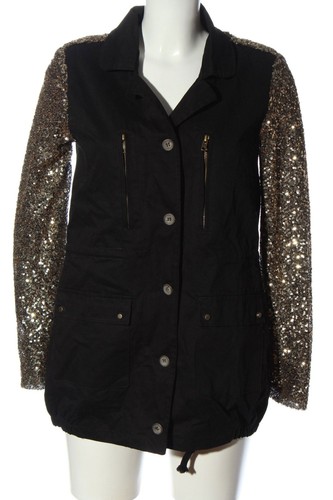 Manteau Mi-saison BA&SH Noir - Taille 36 EU - Coton - Coupe Ample - Style Décontracté - Occasion Très Bon état