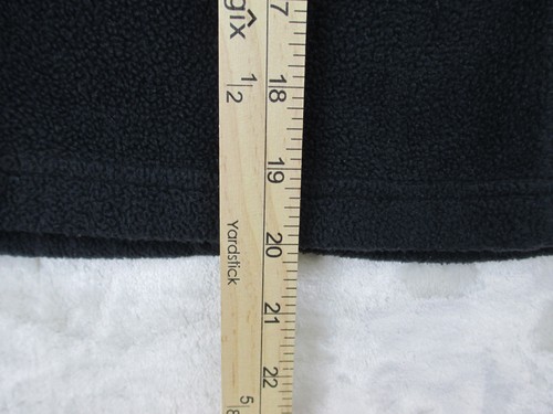 Columbia Sweater Girls Medium Black Gray Outdoor Full Zip Fleece Kids Youth - Picture 7 of 8