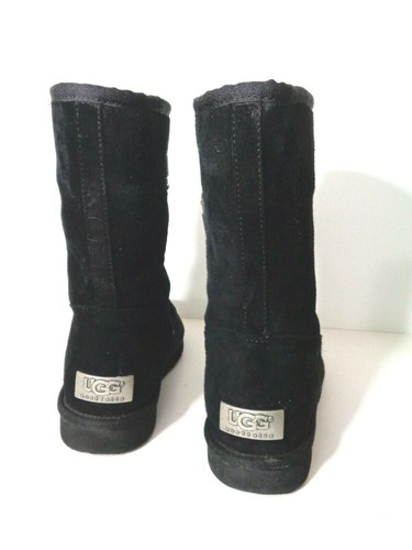 Botas de invierno UGG Australia PIERCE 1006031 EE. UU. 5M EUR 36 negras gamuza y piel de oveja - Imagen 4 de 9
