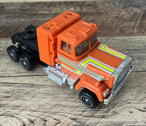 Vintage STAKS Semi Truck Super Gobots 1984 Bandai Tonka Action Figure Transform