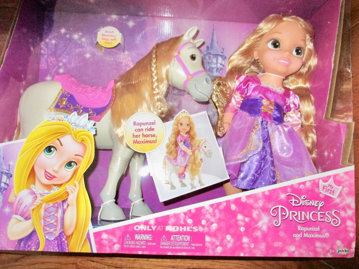 Rapunzel toddler 2025 doll and horse