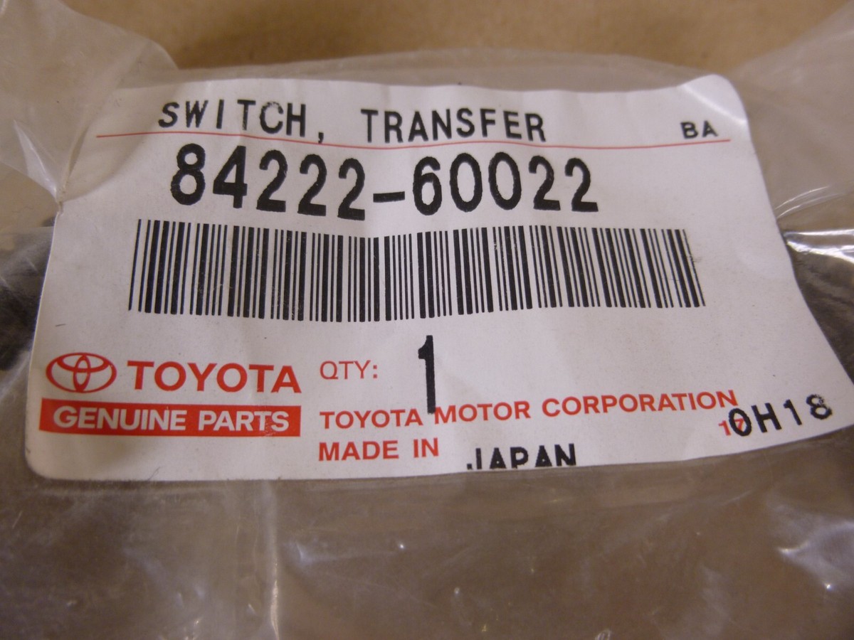 OEM Toyota 84222-60022 Genuine Transfer Indicator Switch For Land