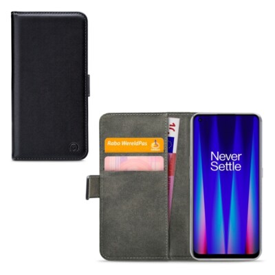 Mobilize Hülle für Oneplus Nord CE 2 5G Schwarz Schutzhülle Book Case Flip Etui